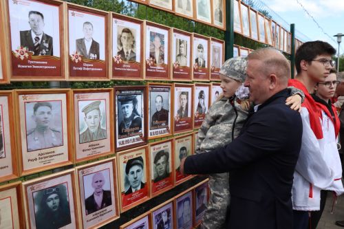 Парад Победы-2025 в Дрожжановском районе