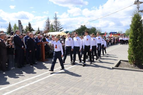 Парад Победы-2025 в Дрожжановском районе
