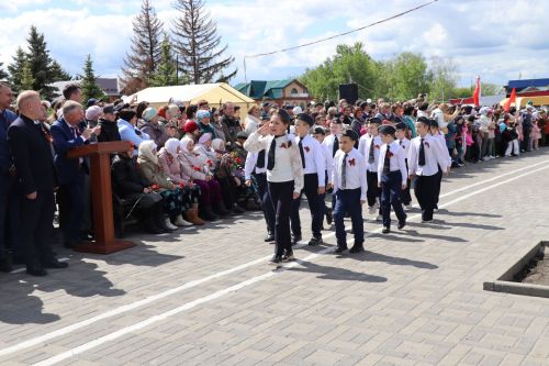 Парад Победы-2025 в Дрожжановском районе
