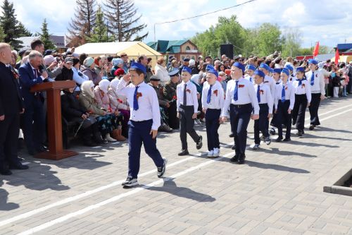 Парад Победы-2025 в Дрожжановском районе