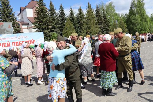 Дрожжановский район РТ отметил 80 -летие Великой Победы-2025