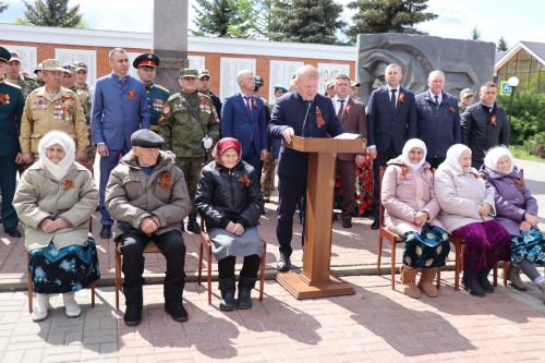 Дрожжановский район РТ отметил 80 -летие Великой Победы-2025