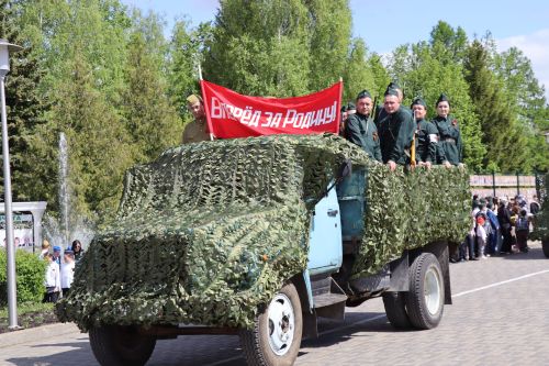 Дрожжановский район РТ отметил 80 -летие Великой Победы-2025