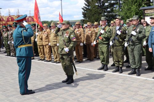 Парад Победы-2025 в Дрожжановском районе