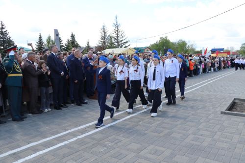 Парад Победы-2025 в Дрожжановском районе