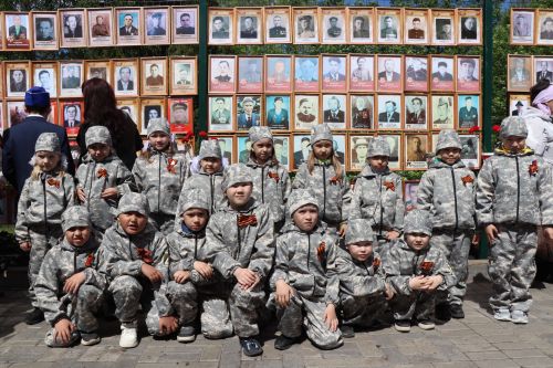 Парад Победы-2025 в Дрожжановском районе
