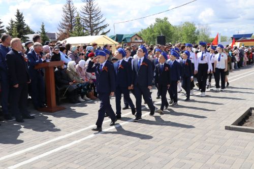 Парад Победы-2025 в Дрожжановском районе