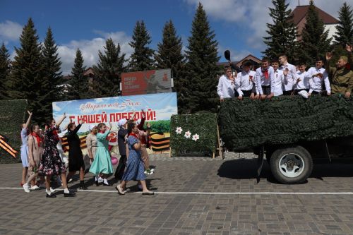 Дрожжановский район РТ отметил 80 -летие Великой Победы-2025