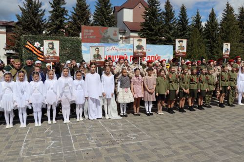 Дрожжановский район РТ отметил 80 -летие Великой Победы-2025