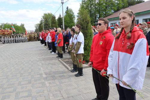 Парад Победы-2025 в Дрожжановском районе