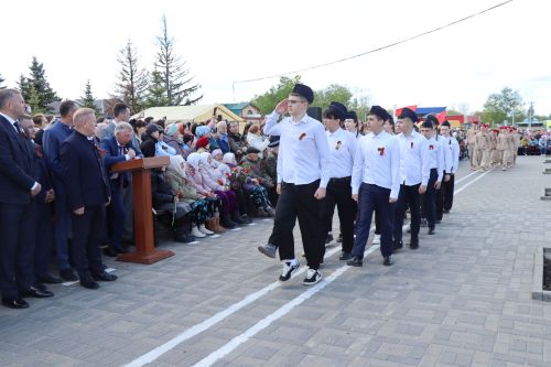 Парад Победы-2025 в Дрожжановском районе