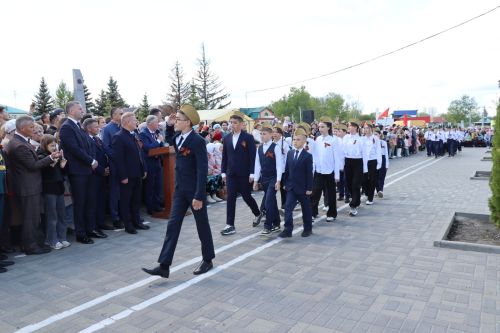 Парад Победы-2025 в Дрожжановском районе