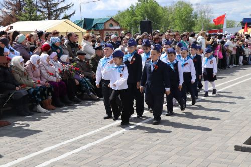 Парад Победы-2025 в Дрожжановском районе
