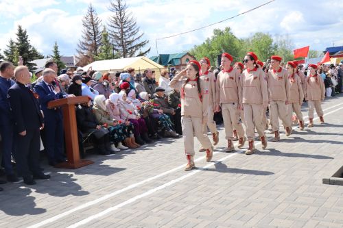 Парад Победы-2025 в Дрожжановском районе