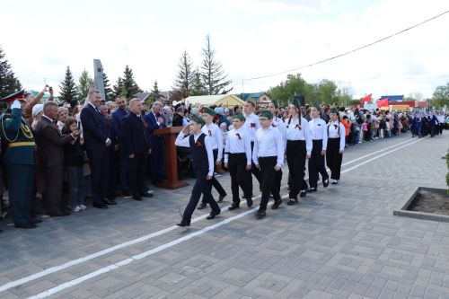 Парад Победы-2025 в Дрожжановском районе