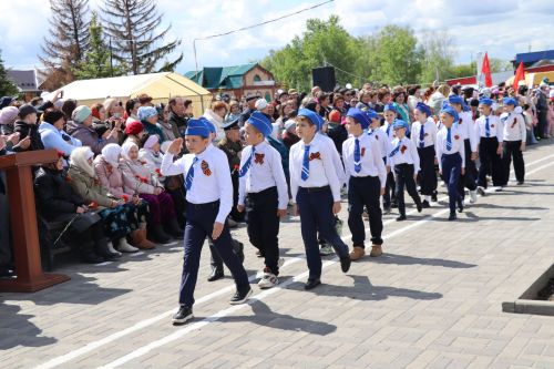 Парад Победы-2025 в Дрожжановском районе