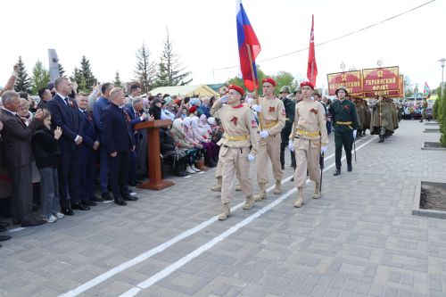 Парад Победы-2025 в Дрожжановском районе
