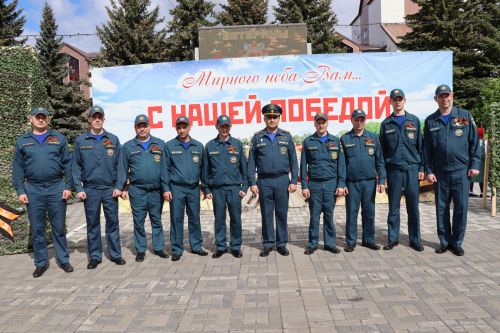 Парад Победы-2025 в Дрожжановском районе
