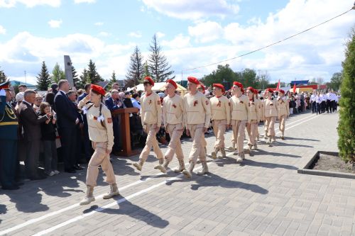 Парад Победы-2025 в Дрожжановском районе