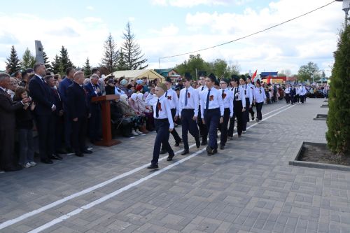 Парад Победы-2025 в Дрожжановском районе