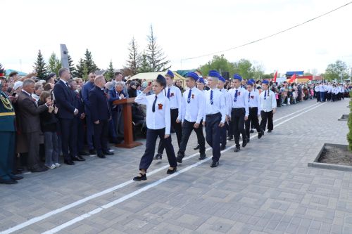 Парад Победы-2025 в Дрожжановском районе