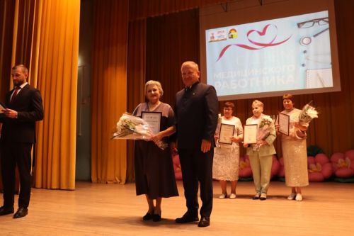 В Дрожжановском районе РТ чествовали работников здравоохранения