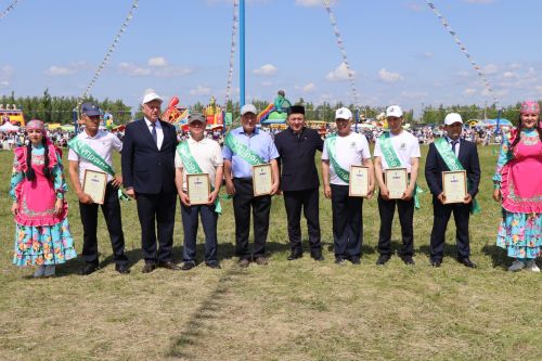 Сабантуй в Дрожжановском районе-2025