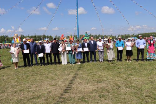 Сабантуй в Дрожжановском районе-2025