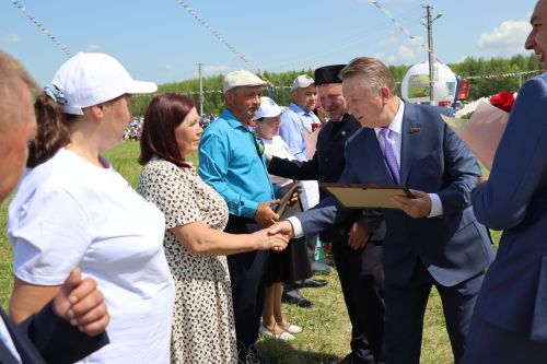 Сабантуй в Дрожжановском районе-2025