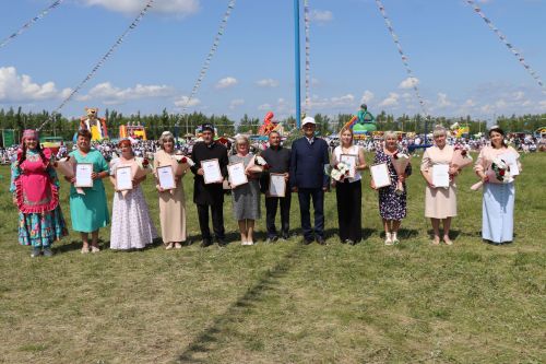 Сабантуй в Дрожжановском районе-2025