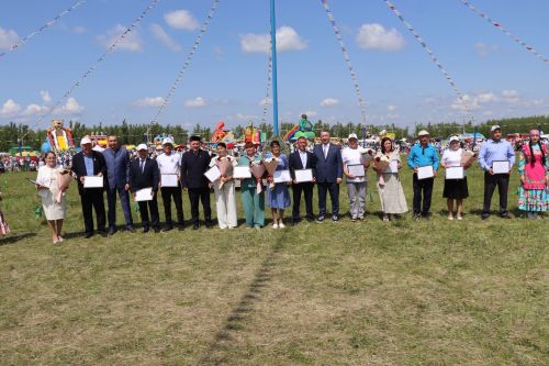 Сабантуй в Дрожжановском районе-2025