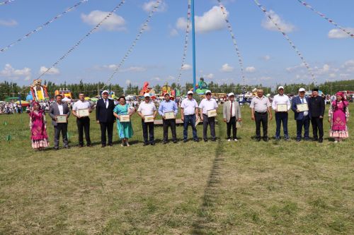 Сабантуй в Дрожжановском районе-2025