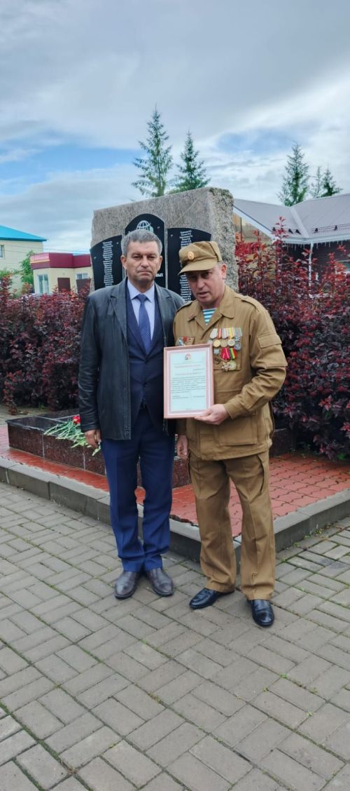 В День ветеранов боевых действий почтили память героев и поддержали нынешних защитников Отечества