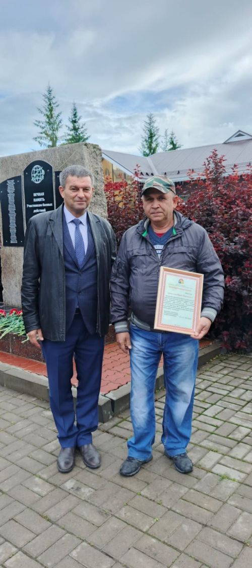 В День ветеранов боевых действий почтили память героев и поддержали нынешних защитников Отечества