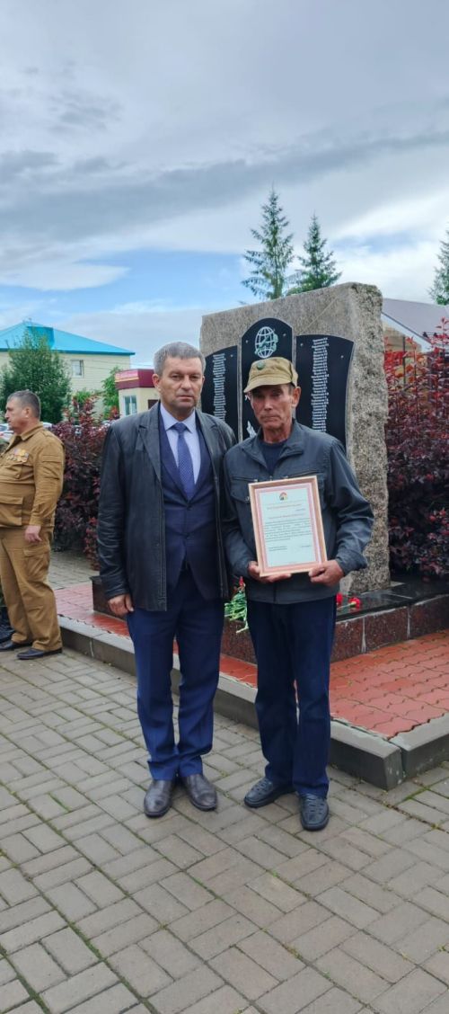 В День ветеранов боевых действий почтили память героев и поддержали нынешних защитников Отечества