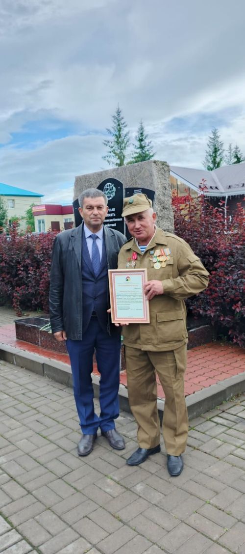 В День ветеранов боевых действий почтили память героев и поддержали нынешних защитников Отечества
