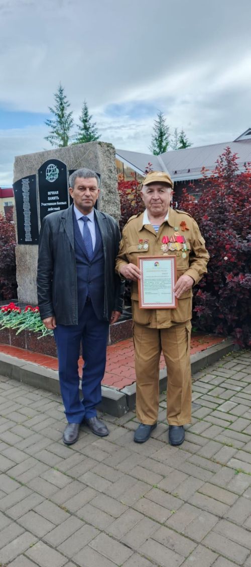 В День ветеранов боевых действий почтили память героев и поддержали нынешних защитников Отечества