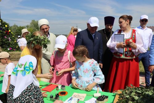 IX фестиваль духовной песни «Троицкие напевы» в Дрожжановском районе РТ
