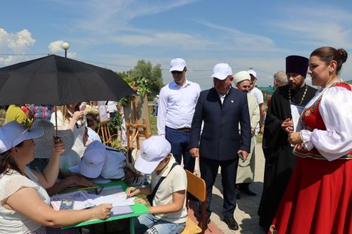 IX фестиваль духовной песни «Троицкие напевы» в Дрожжановском районе РТ