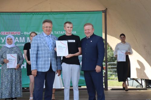 В Дрожжановском районе прошел «Фестиваль добрососедства»