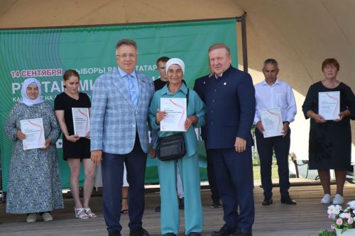 В Дрожжановском районе прошел «Фестиваль добрососедства»