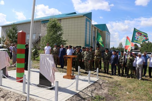 Открытие монумента «Пограничникам всех поколений» в селе Нижние Каракитяны -2025
