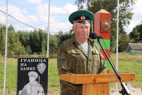 Открытие монумента «Пограничникам всех поколений» в селе Нижние Каракитяны -2025