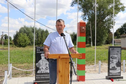 Открытие монумента «Пограничникам всех поколений» в селе Нижние Каракитяны -2025