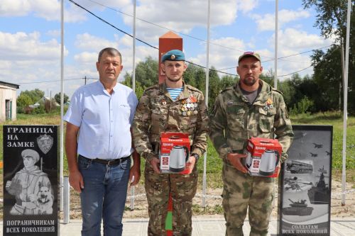 Открытие монумента «Пограничникам всех поколений» в селе Нижние Каракитяны -2025