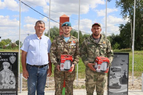 Открытие монумента «Пограничникам всех поколений» в селе Нижние Каракитяны -2025