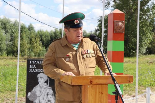 Открытие монумента «Пограничникам всех поколений» в селе Нижние Каракитяны -2025