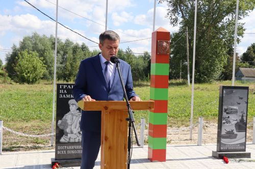Открытие монумента «Пограничникам всех поколений» в селе Нижние Каракитяны -2025