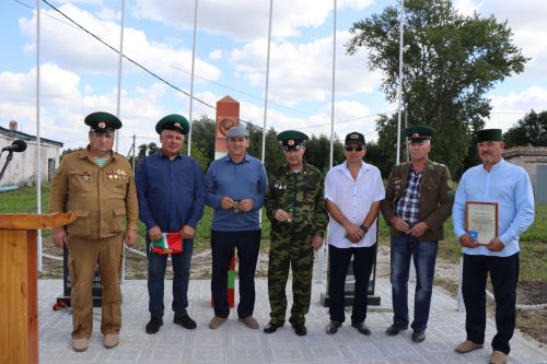 Открытие монумента «Пограничникам всех поколений» в селе Нижние Каракитяны -2025