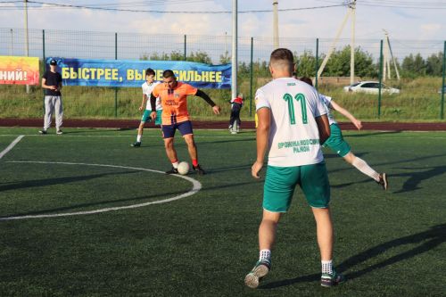В Дрожжановском районе прошел турнир по мини-футболу в честь Дня физкультурника